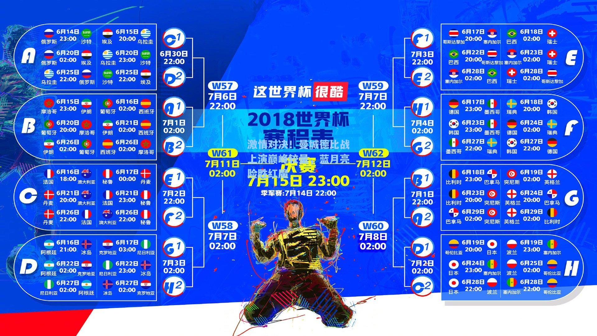 激情对决！曼城德比战上演巅峰较量，蓝月亮险胜红魔